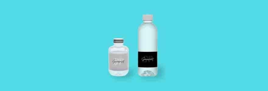 bouteilles d'eau